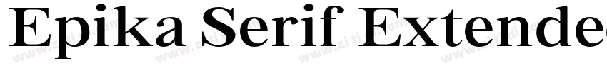 Epika Serif Extended字体转换 Epika Serif Extended字体转换